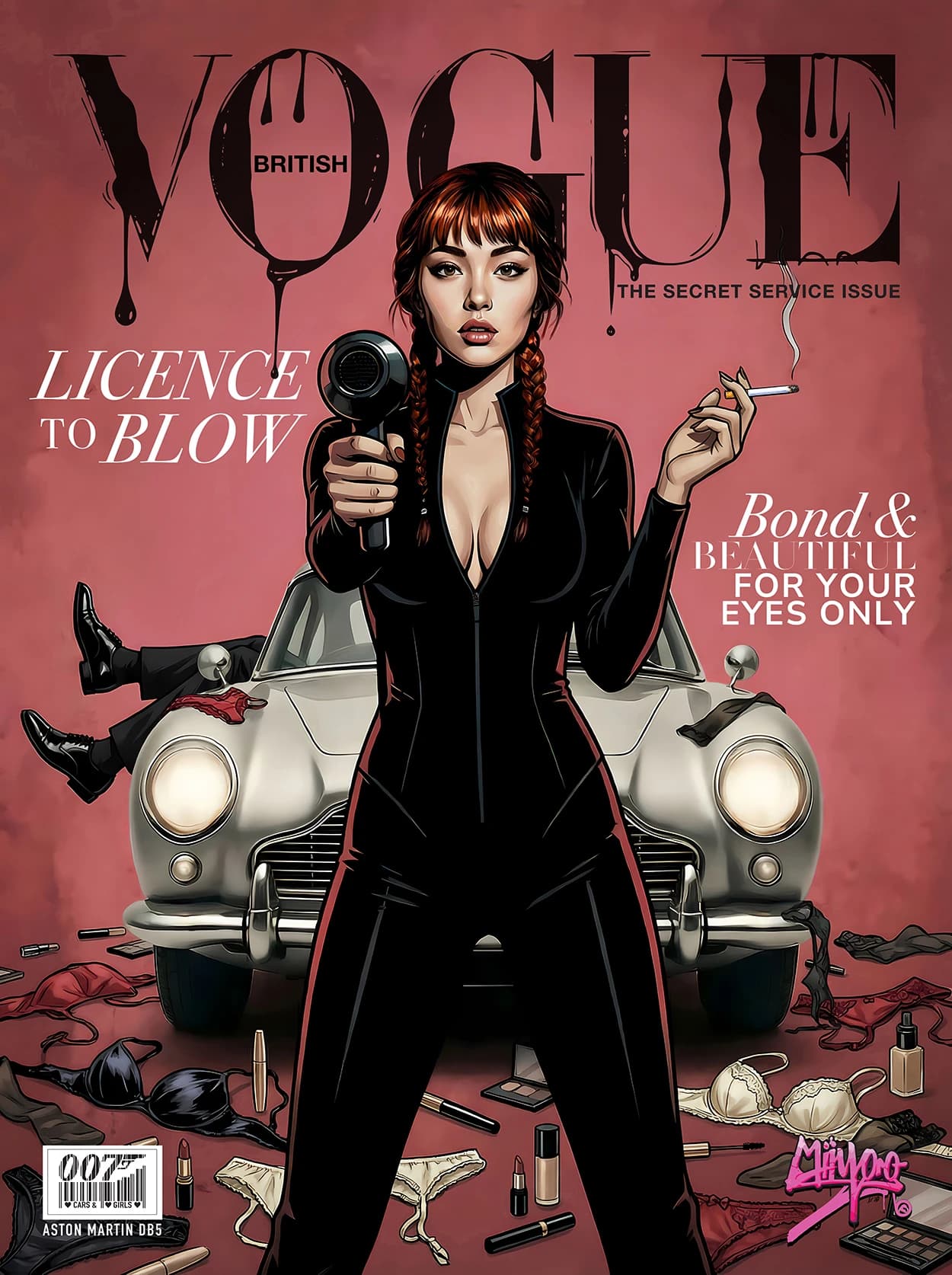 British Vogue Licence to Blow